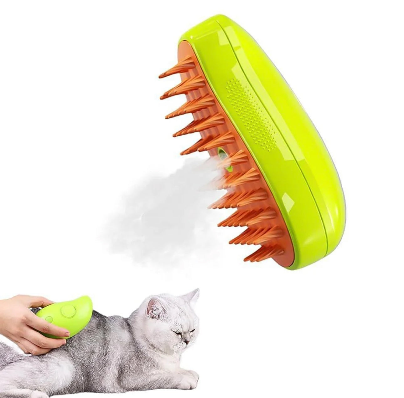 pet steaming brush